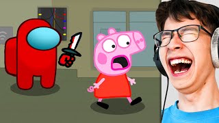 Peppa Pig VS Among Us Funny Animation [upl. by Krigsman413]