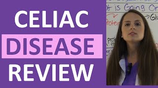 Celiac Disease Symptoms Pathophysiology Diet Nursing NCLEX Lecture [upl. by Abroms741]