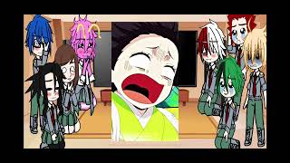 Bnha mha react to female yn as mitsuri kanroji ships boys x fem yn [upl. by Ayanej964]