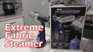 CONAIR Turbo Extreme Steam Handheld Fabric Steamer [upl. by Wenona76]