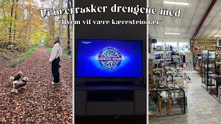 Besøg af gode venner QUIZ amp genbrugsshopping [upl. by Ferrand]