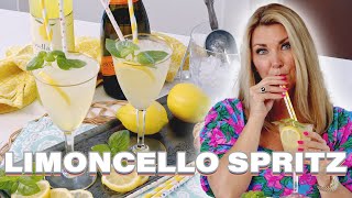 A Drink for Lemon Lovers The Limoncello Spritz [upl. by Lenoil]