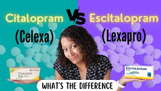 Citalopram vs Escitalopram [upl. by Annahsed653]