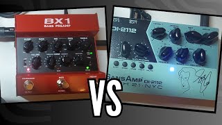 Carvin BX1 Bass Preamp VS Tech 21 Geddy Lee DI 2112 [upl. by Zile152]