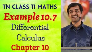 Class 11 Maths  Example 107  Differential Calculus  Tamil Nadu New Syllabus [upl. by Alul]