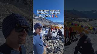 Trekking Nepals 92mile Manaslu Circuit in 7 days [upl. by Rolando]