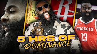 5 Hours Of James Harden DOMINATING The NBA In The 201718 Season 😲 [upl. by Solnit400]