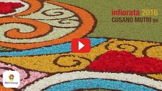 Infiorata 2016  Cusano Mutri BN [upl. by Lehcin]