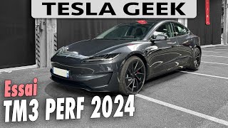 Essai TESLA Model 3 Performance 2024 Highland  la meilleure Model 3 [upl. by Dalis]