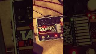 Electro harmonix talking machine demo on bass by ALAN GOLDSTEIN [upl. by Werra]