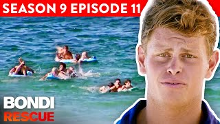 Lifeguards Outnumbered In Mass Rescue  Bondi Rescue  Season 9 Episode 11 FULL EPISODE [upl. by Nilkcaj189]