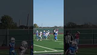 Kaegan Knighton 8U Football  Weatherford Tx  Playoffs [upl. by Teryl391]