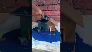 ❤️miniature clay house 🏠youtubeshorts [upl. by Tremain]