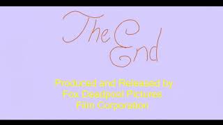 The End  Produced and Released by Fox Deadpool Pictures Film Corporation 1962 version 1 [upl. by Leigh]