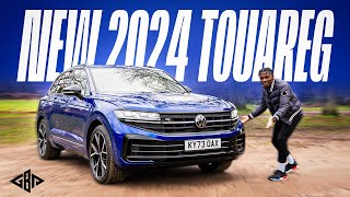 NEW 2024 Volkswagen Touareg R eHybrid Review [upl. by Anyzratak6]