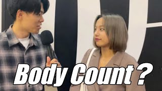 Whats Japanese Girls Body Count  Japanese interview [upl. by Fletch]