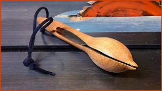 How to Make Musical Wooden Spoons [upl. by Euqirrne]