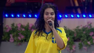 Alessia Cara  Scars To Your Beautiful Live in Sweden Allsång På Skansen 2018 [upl. by Teik81]