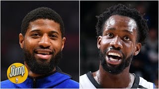 Paul George’s uncalled travel was so egregious PatBev called him out on Twitter  The Jump [upl. by Takeshi]