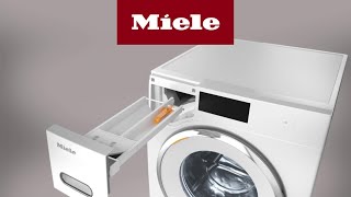 Miele Wasmachine WWV980 Schoonmaken van de wasmiddellade [upl. by Nicoli]