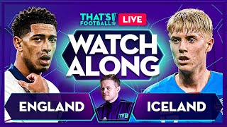 ENGLAND vs ICELAND LIVE with Mark Goldbridge [upl. by Turro]