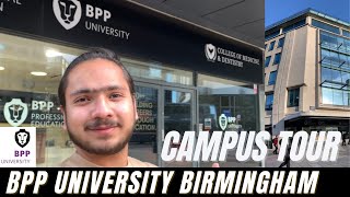 Bpp University Birmingham Campus Tour  Pakistani Student In UK 🇬🇧  uk bppuniversity fun [upl. by Alsworth]