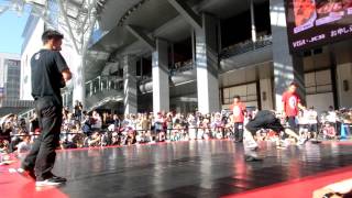 2GOOampDRAGONFOUNDNATION vs ISSEIampゆうき（九州男児新鮮組） リアルタフネス福岡2012 [upl. by Groves]