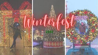 Winterfest  Canadas Wonderland  Amusement Park Vlog  2023 [upl. by Serrano]