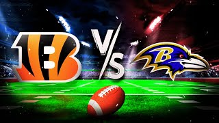 CINCINNATI BENGALS VS BALTIMORE RAVENS TNF LIVESTREAM [upl. by Mahau]