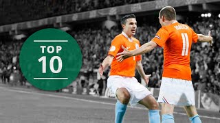 The Netherlands • Top 10 Goals Ever [upl. by Okwu962]