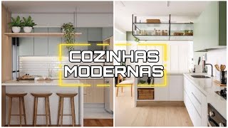 DICA DE DECORAÇÃO PARA COZINHAS MODERNAS  TENDÊNCIA DE DECORAÇÃO PARA COZINHAS MODERNAS  COZINHA [upl. by Lay]