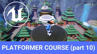 UE5 Platformer Course Trigger box to reset the level [upl. by Bee547]