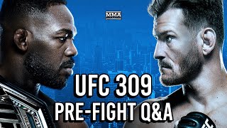 UFC 309 Jones vs Miocic LIVE Peoples PreFight Show  MMA Fighting [upl. by Renaxela911]