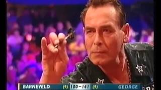 van Barneveld vs George Darts World Championship 2002 Round 1 [upl. by Keller]