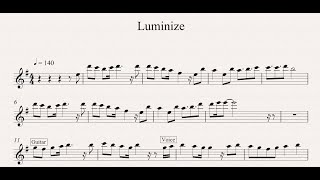 fripSide Luminize midi version with sheet music 楽譜付 [upl. by Lleroj814]