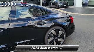 New 2024 Audi etron GT Prestige Vienna VA 24A0216 [upl. by Bran]