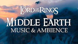 Lord of the Rings  Middle Earth Music amp Ambience 3 Hours [upl. by Nevil]