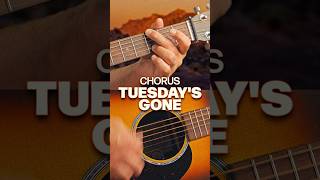 Master the Chorus of Tuesdays Gone by Lynyrd Skynyrd  Easy Guitar Lesson [upl. by Aratal438]