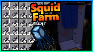 Minecraft Squid Farm  6000 Inc Sac per Hour  120  121 [upl. by Beaulieu]