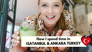 24 Hours in Istanbul  Istanbul amp Ankara Turkey through an Americans Eyes [upl. by Surdna]