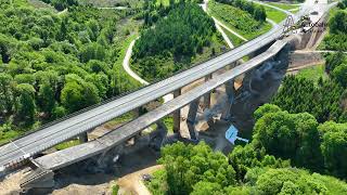 Sprengung der A45Talbrücke Sterbecke [upl. by Ardelle]