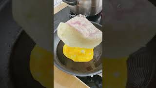 Taiwanese egg pancake asianfood recipe comfortfood mealsonabudget [upl. by Meece]