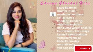 Shreya Ghoshal Hits  Shreya Ghoshal Songs  Shreya Ghoshal Hits Vol 1  Shreya Ghoshal Tamil Songs [upl. by Ehtnax]