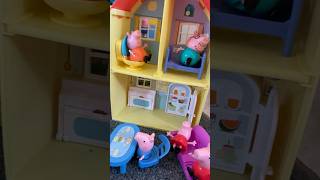 Satisfying with Unboxing Peppa Pig in Playhouse ASMR asmr unboxing peppa collection [upl. by Anol]