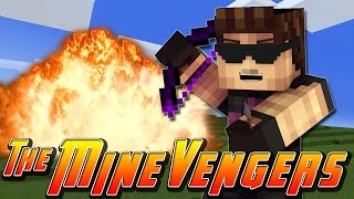 Minecraft MineVengers  TRAINING WITH HAWKEYE [upl. by Jourdain160]