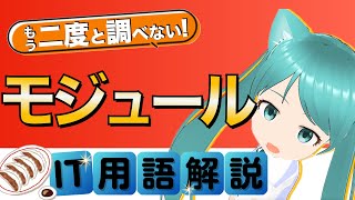 【IT用語解説】モジュールとは？パッケージ、ライブラリと何が違うの？IT用語解説 [upl. by Aridnere]