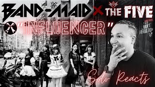 BANDMAID  INFLUENCER  THE FIVE FIRST TIME REACTION [upl. by Krasnoff]