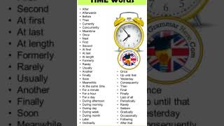 Time words [upl. by Gloriane]