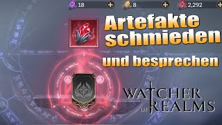 Artefakte schmieden  Watcher of Realms deutsch [upl. by Frydman]