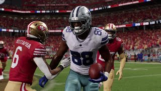 Dallas Cowboys vs San Francisco 49ers  NFL Week 8 2024 Full Game Highlights Madden 25 Sim [upl. by Aseret]